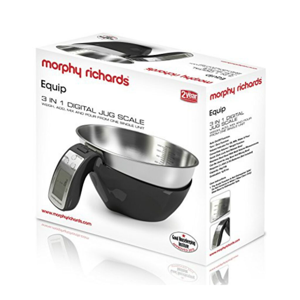 Morphy Richards 3-in-1 Digital Jug Scales 