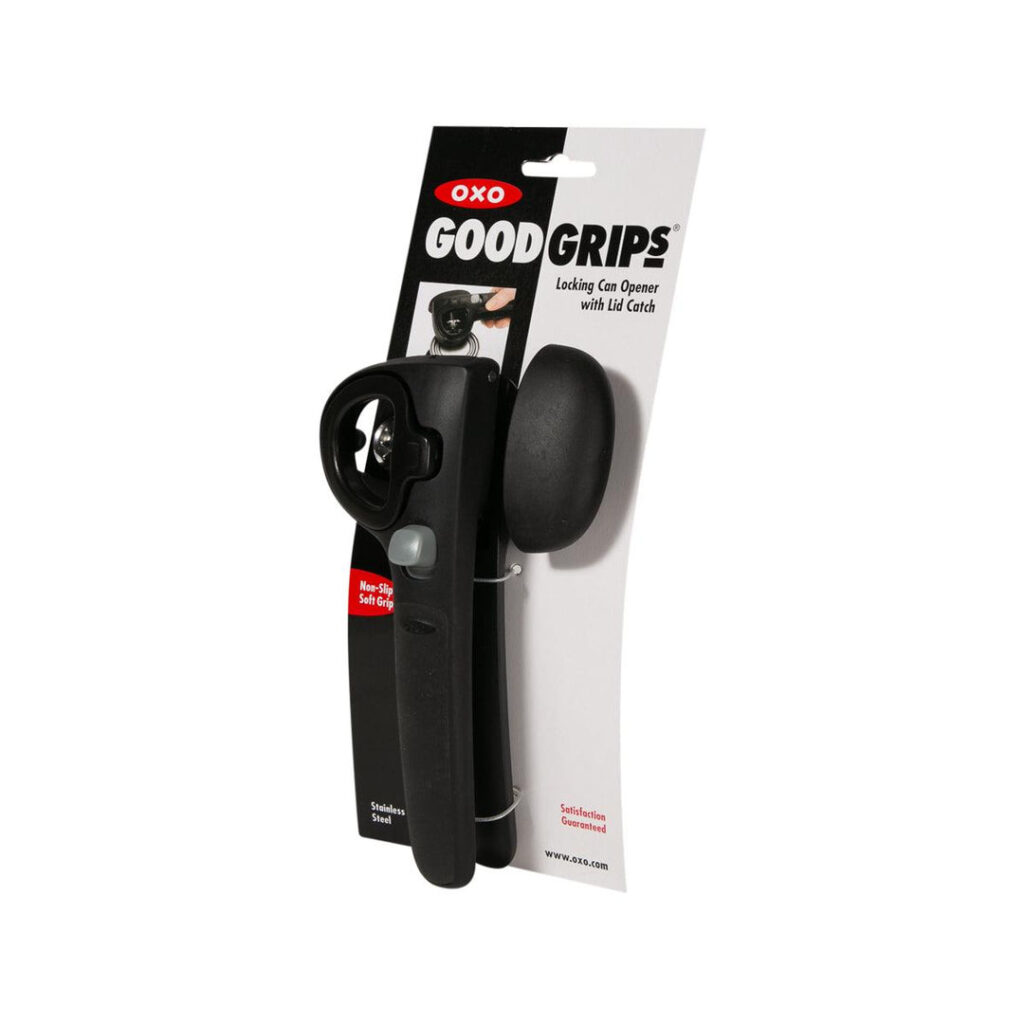 OXO Good Grips Locking Can Opener with Lid Catch 