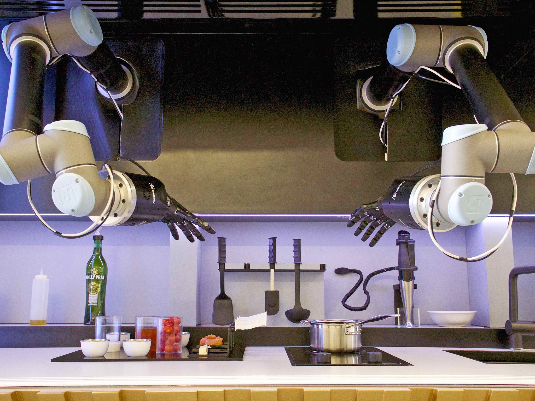 Robot in kitchen